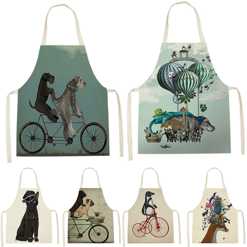 Home Cooking For Dogs - Tier-Stil-Schürze für Männer, Accessoires, Haarschürze, Personifikation,