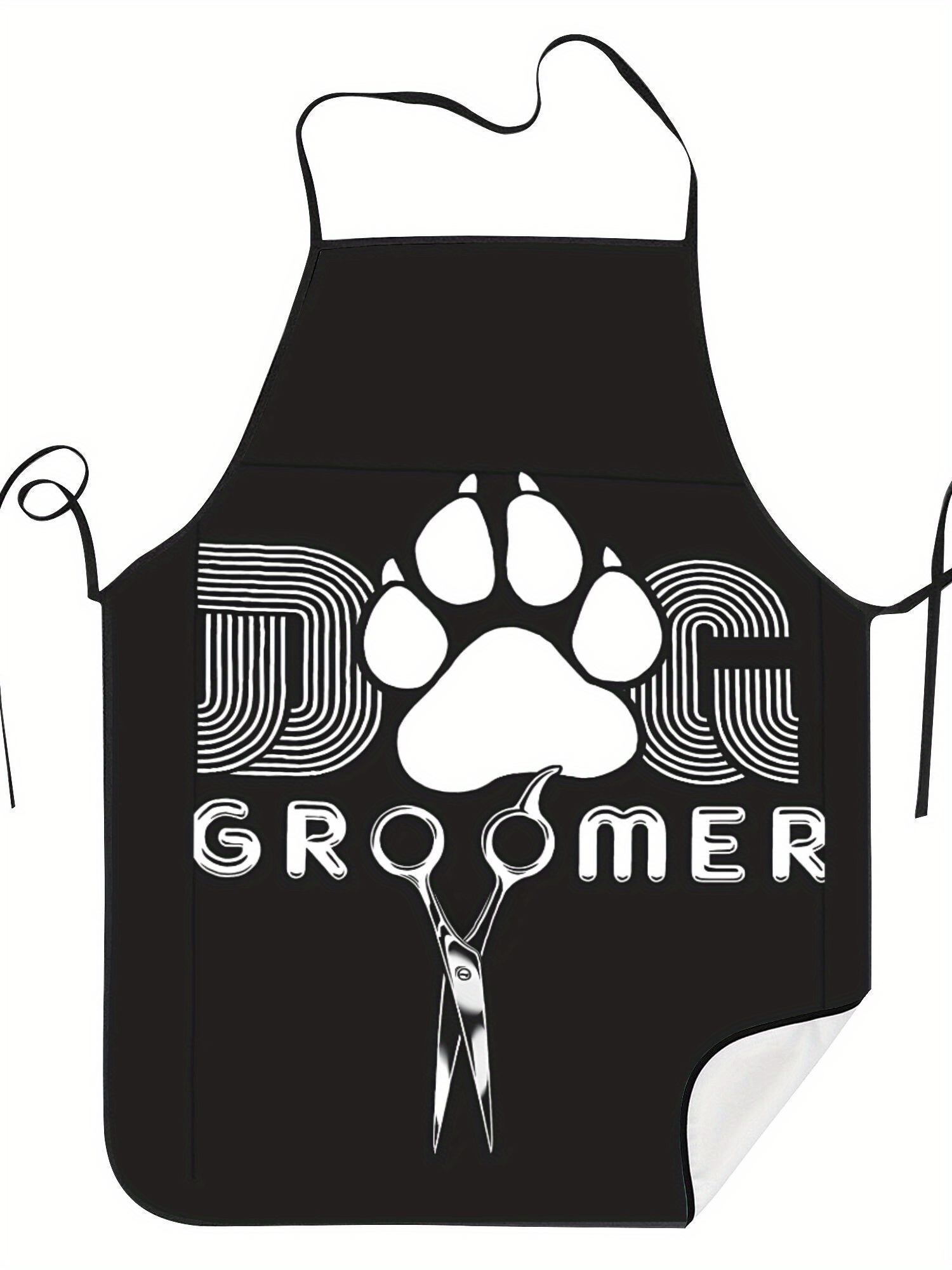 Home Cooking For Dogs - Schürze „DOG GROOMER“ im Vintage-Stil –