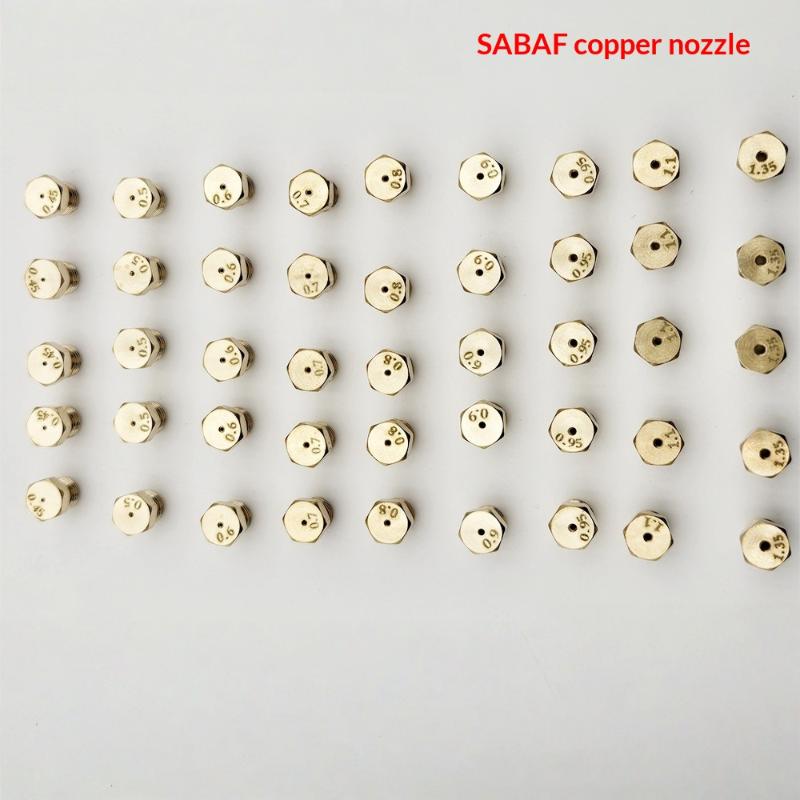 Home Cooking Gas - 5er-Set Brenner-Gasherd-LPG-Umrüstsätze, Messingdüsen 50 65 70