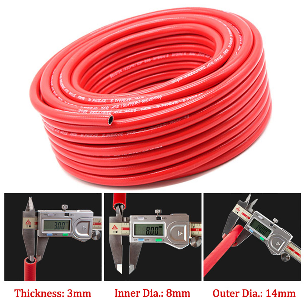 Home Cooking Gas - Sauerstoffschlauch mit 14 mm/8 mm Durchmesser,