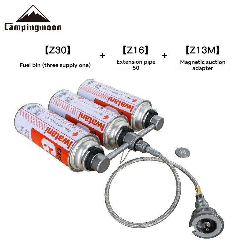 Home Cooking Gas - Kassetten-Kraftstofftank, drei Versorgungen, ein flacher Gasbrenner,