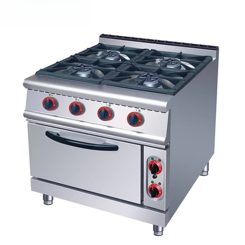 Home Cooking Restaurant - Kombi-Gasherd mit Backofen Multifunktionales Küchengerät für