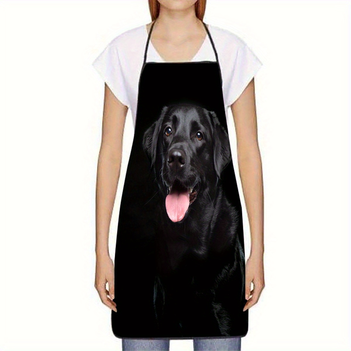 1 schwarze Schürze mit Labrado – Home Cooking For Dogs Bewertung und Preis