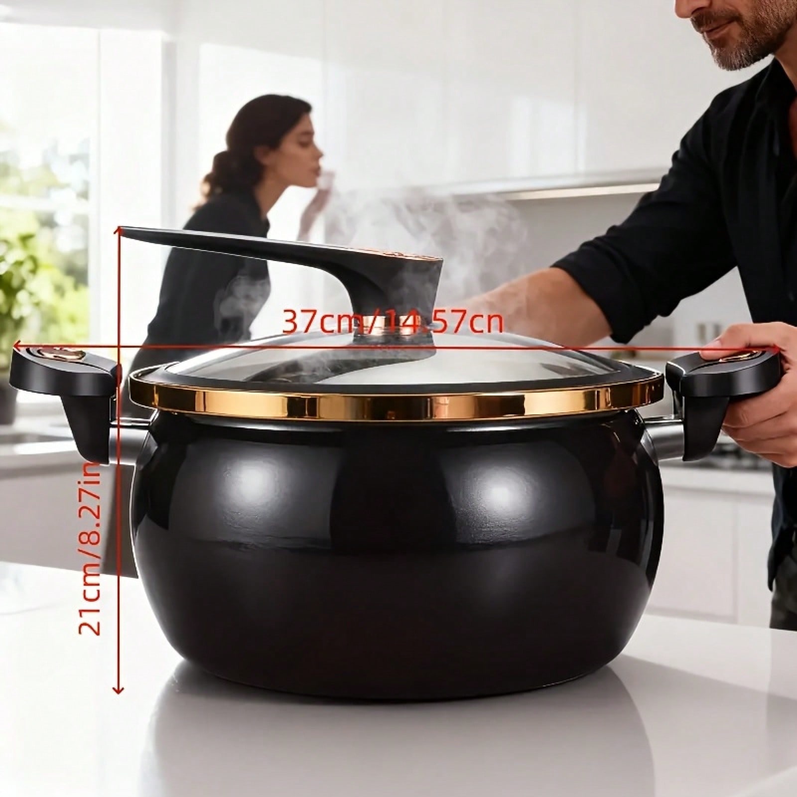 1 Stück großer 8,45-Liter-Anti – Home Cooking Fast Foods Bewertung und Preis