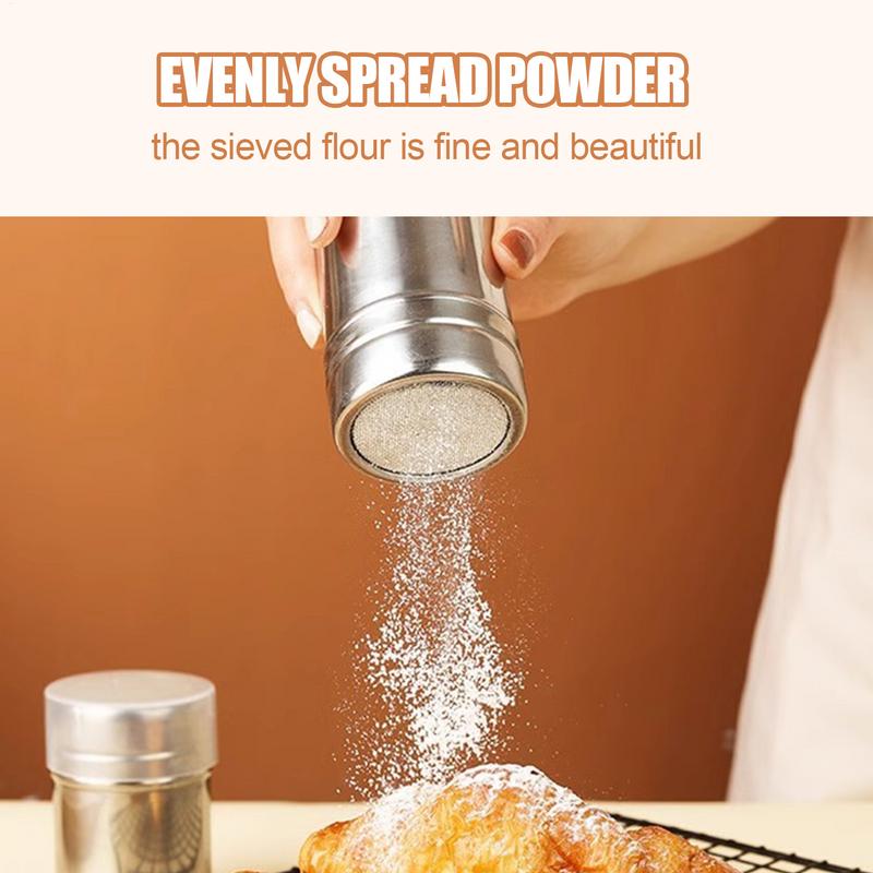 Edelstahl-Pulversprinklerflasc – Home Cooking Help Bewertung und Preis