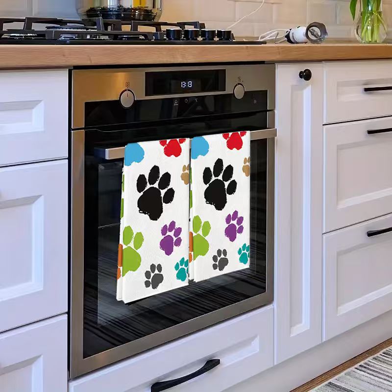 2 Stück, bunte Küchentücher mi – Home Cooking For Dogs Bewertung und Preis