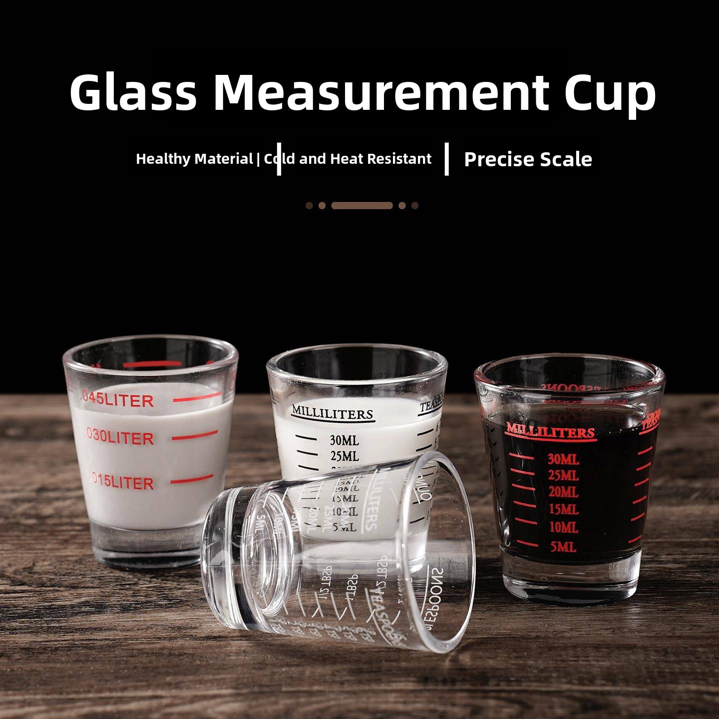 30ml Glas-Messbecher mit Skala – Home Cooking In Italian Bewertung und Preis
