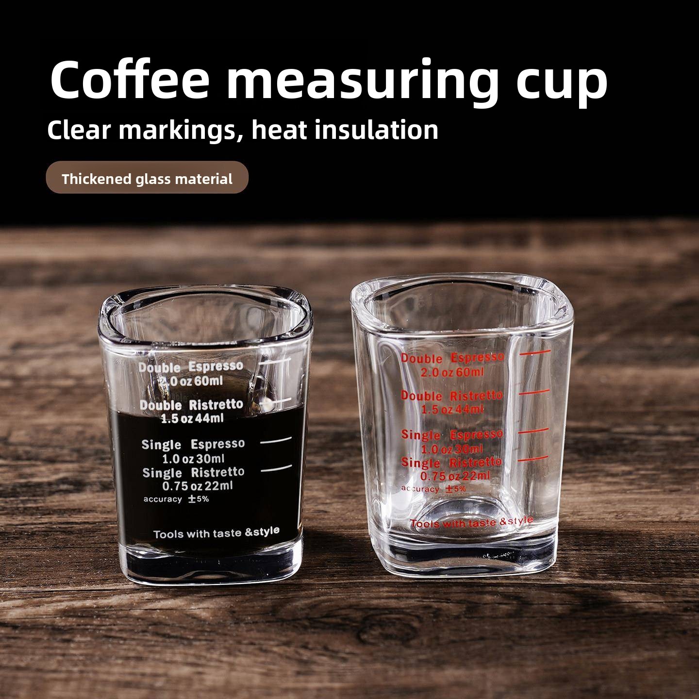 30ml Glas-Messbecher mit Skala – Home Cooking In Italian Bewertung und Preis